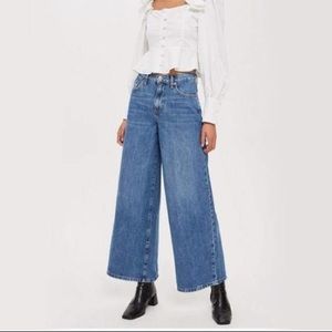 NWT Zara Wide Leg Jeans